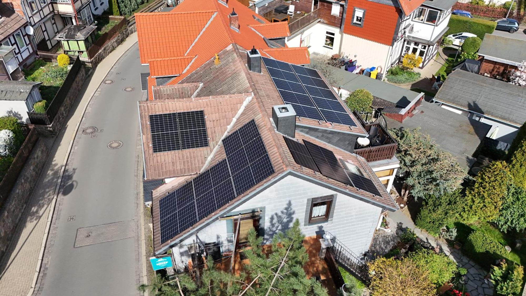 Ferienwohnung Kniep Wernigerode Bagian luar foto
